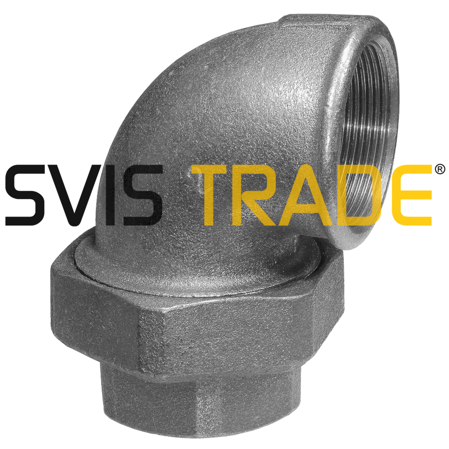 1003-fc095 Černé šroubení rohové 3/4