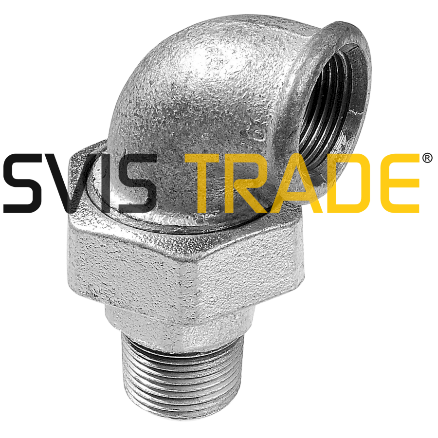 2111-fp097 Pozinkované šroubení rohové 6/4