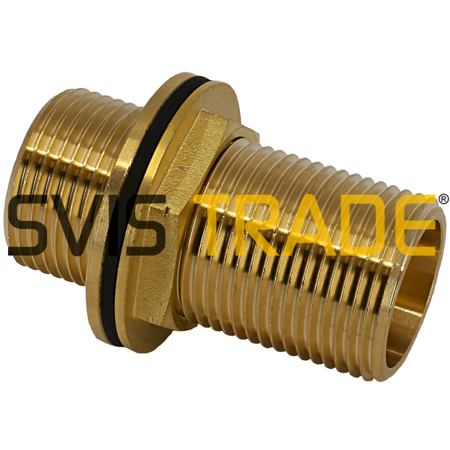 10015-mms542 Průchodka M k nádrži s opěrným kroužkem včetně těsnění 542 2