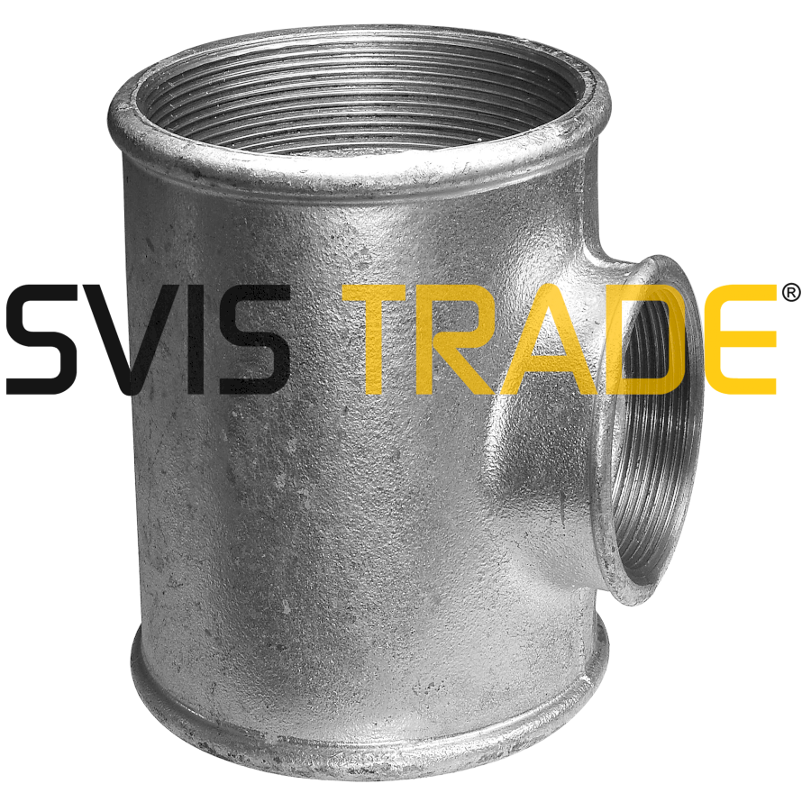 2159-fp130r Pozinkovaný T-kus redukovaný 3